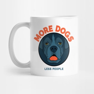 More Dogs Less People Mug